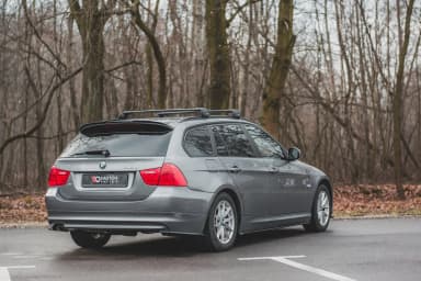 Накладки на пороги Maxton BMW 3 E90/E91 Facelift (чорний глянець) - фото My Tuning Lab