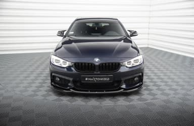 Передній сплітер V.6 Maxton BMW 4 Coupe / Gran Coupe / Cabrio M-пакет F32 / F36 / F33 - фото My Tuning Lab