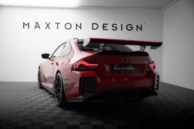 Karbonowy Spoiler Z Wewnętrznymi Wspornikami + LED Maxton BMW M2 G87 - фото My Tuning Lab