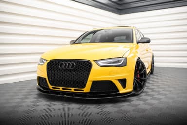 Передній сплітер Street Pro Maxton Audi RS4 B8 - фото My Tuning Lab