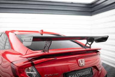 Karbonowy Spoiler Z Wewnętrznymi Wspornikami Maxton Honda Civic SI Mk10 - фото My Tuning Lab
