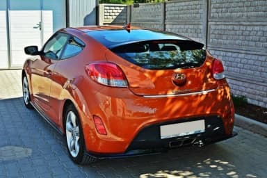 Накладки на пороги Maxton Hyundai Veloster - фото My Tuning Lab
