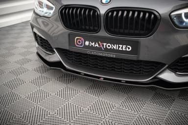 Передній сплітер V.1 Maxton BMW 1 F20/F21 M-Power FACELIFT - фото My Tuning Lab