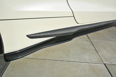 Накладки на пороги Maxton Honda CR-Z (чорний глянець) - фото My Tuning Lab