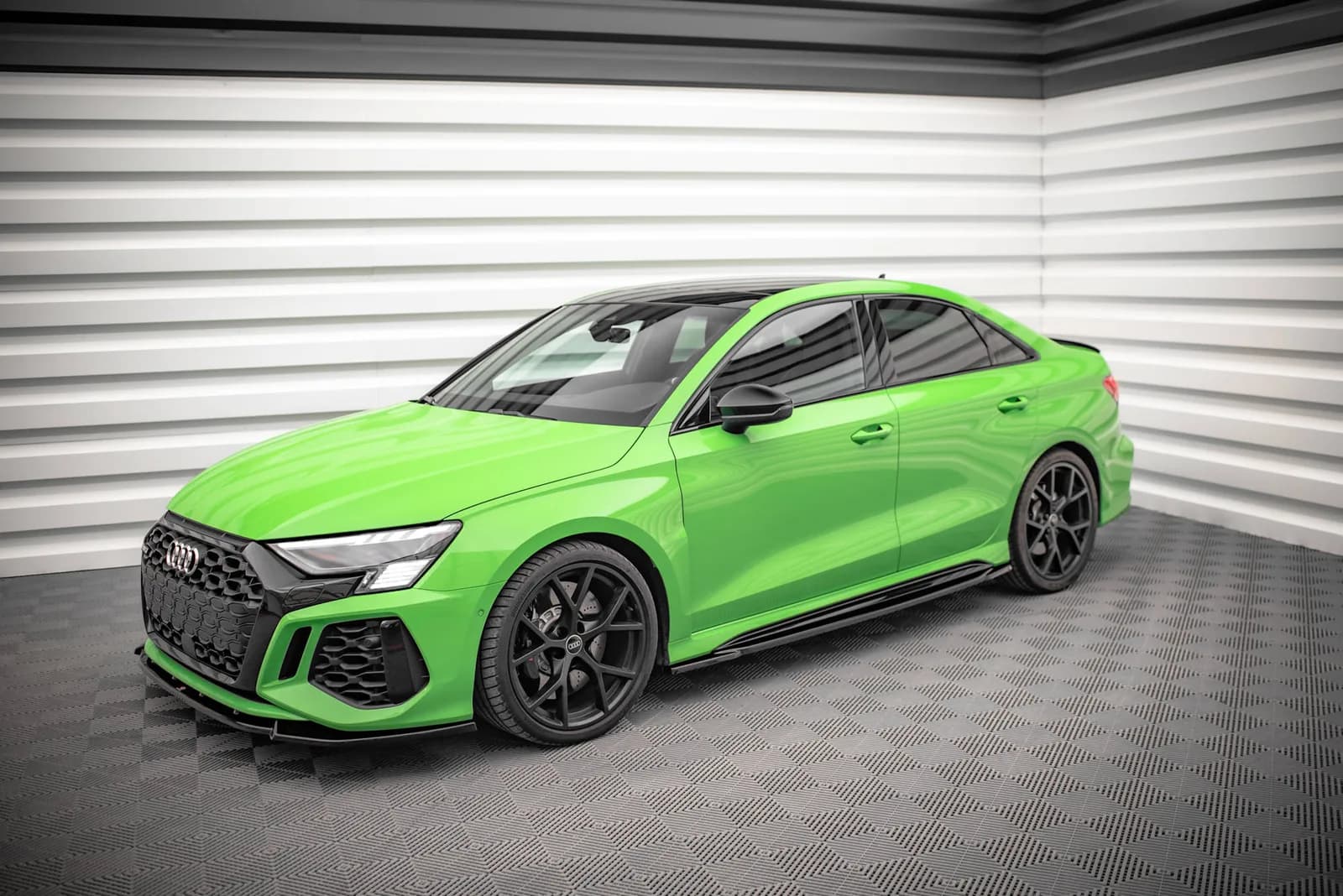 Комплект сплітерів Maxton Audi RS3 Sedan 8Y - фото My Tuning Lab