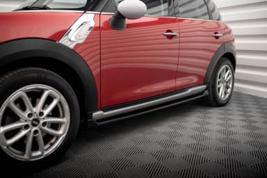 Накладки на пороги Maxton Mini Cooper Countryman R60 Facelift - фото My Tuning Lab