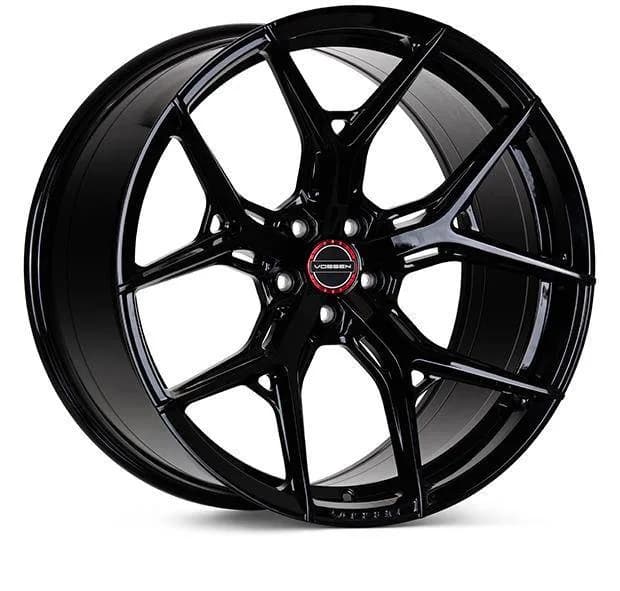 Легкосплавний диск 20" VOSSEN HF5 20x10,5 ET30 5x112 глянцевий чорний - фото My Tuning Lab