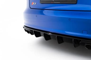 Задня накладка Maxton Audi S3 Sedan 8V - фото My Tuning Lab