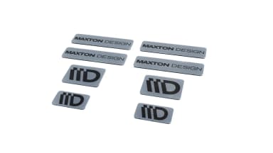 сіро-чорний 3D набір наклейок Maxton Design - фото My Tuning Lab