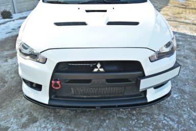Передній сплітер Maxton Mitsubishi Lancer Evo X V.2 - фото My Tuning Lab
