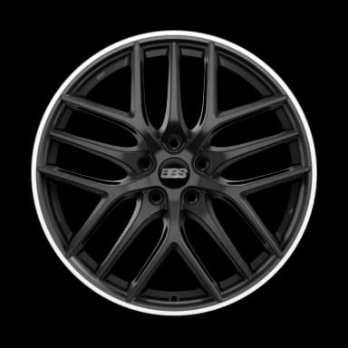 Легкосплавний диск 19" BBS CC-R 19x8 ET45 5x120 чорний сатиновий - фото My Tuning Lab