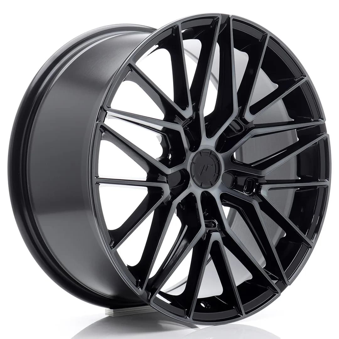 Легкосплавний диск 19" Japan Racing JR38 19x8,5 ET41 5x112 чорний Machined - фото My Tuning Lab