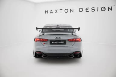 Karbonowy Spoiler Z Zewnętrznymi Wspornikami V.1 Maxton Audi A5 / A5 S-Line / S5 / RS5 Coupe F5 / F5 Facelift - фото My Tuning Lab