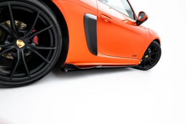 Накладки на пороги V.2 Maxton Porsche 718 Cayman GTS 982c / 718 Boxster GTS 982 - фото My Tuning Lab
