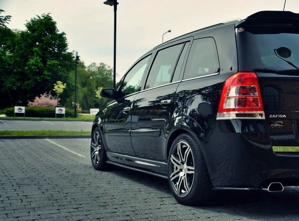Накладки на пороги Maxton Opel Zafira B OPC - фото My Tuning Lab