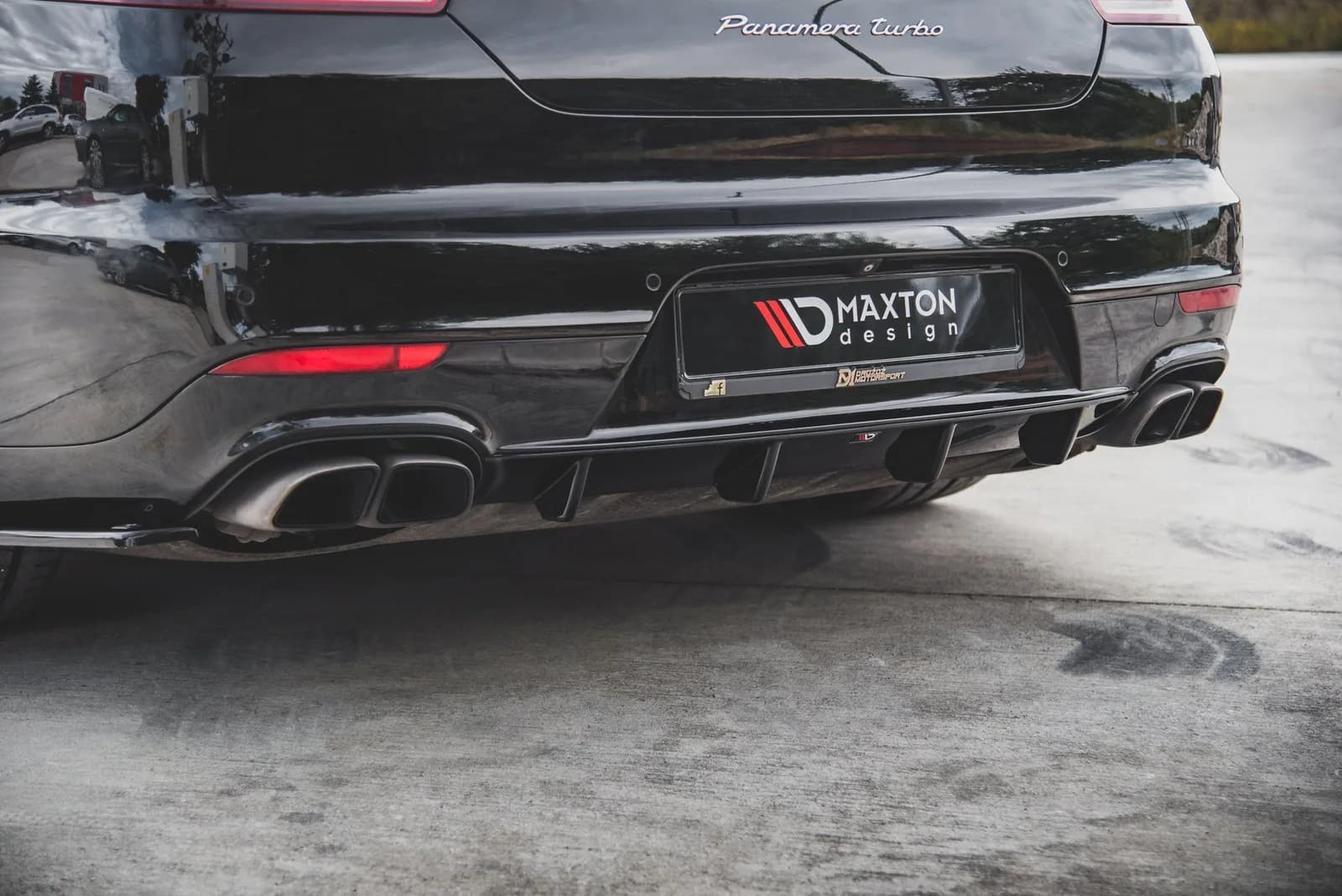 Задня накладка Maxton Porsche Panamera Turbo 970 Facelift - фото My Tuning Lab