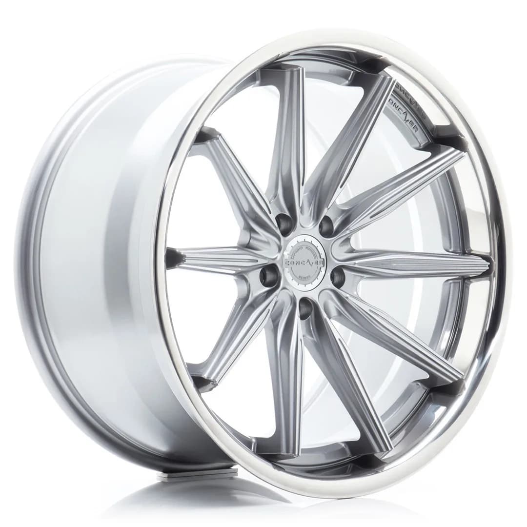 Легкосплавний диск 20" Concaver CVR8 20x10 ET35 5x112 брашований Titanium - фото My Tuning Lab