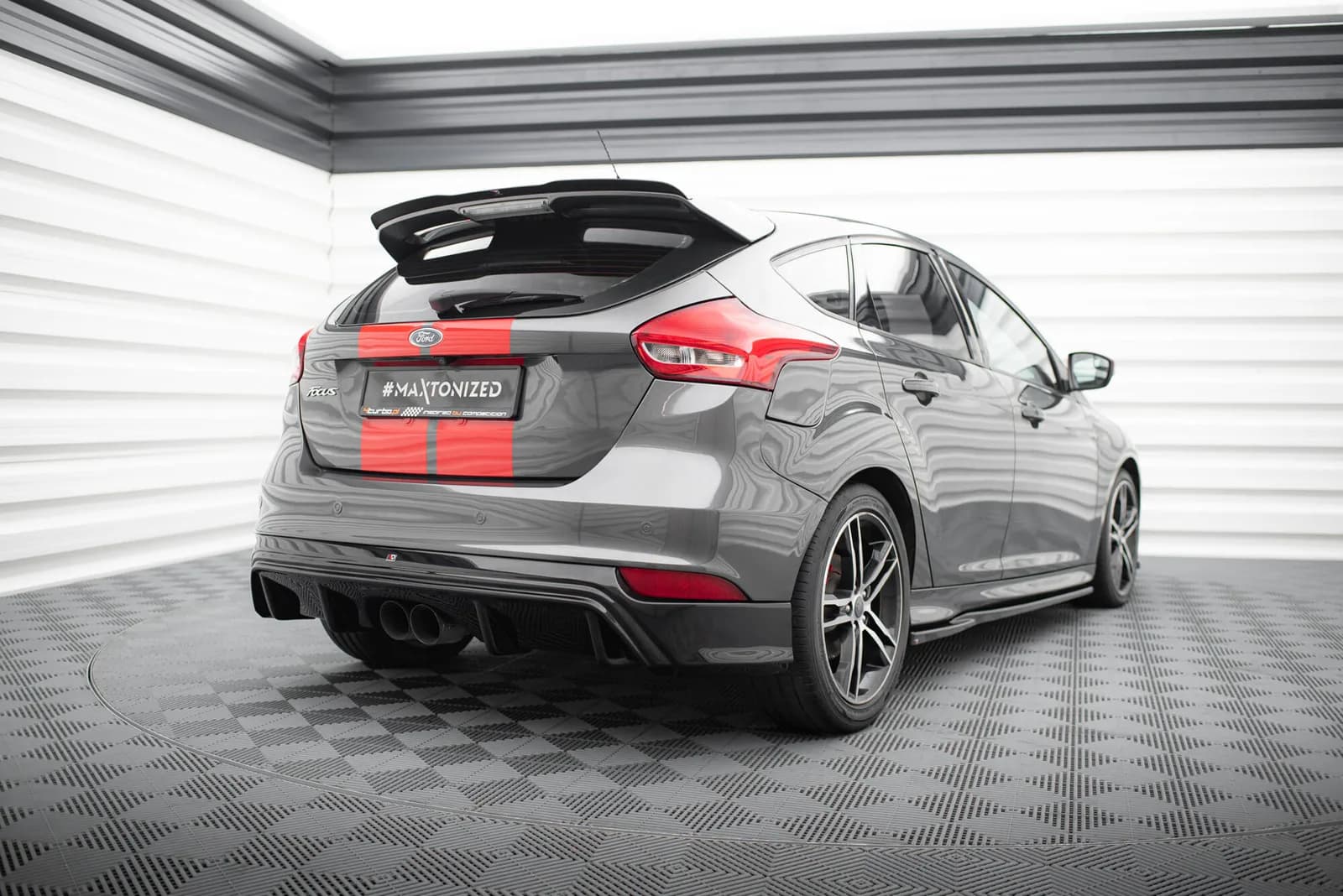 Задня накладка Maxton Ford Focus ST Mk3 Facelift (RS-Look) - фото My Tuning Lab
