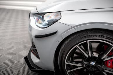 Канарди (аеродинамічні накладки переднього бампера) Maxton BMW 2 Coupe M-пакет / M240i G42 - фото My Tuning Lab