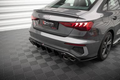 Задня накладка Maxton Audi S3 Sedan 8Y - фото My Tuning Lab