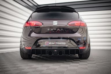 Задня накладка Maxton Seat Leon Cupra/ FR Mk2 - фото My Tuning Lab