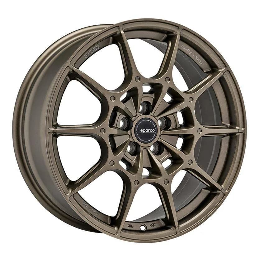 Легкосплавний диск 18" SPARCO Ff2 18x8 ET48 5x112 Rally бронза - фото My Tuning Lab