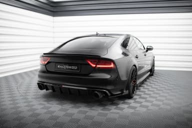 Задня накладка Maxton Audi A7 S-Line C7 - фото My Tuning Lab