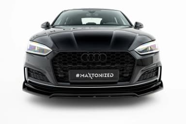 Передній сплітер Maxton Audi S5 / A5 S-Line Coupe / Sportback F5 - фото My Tuning Lab