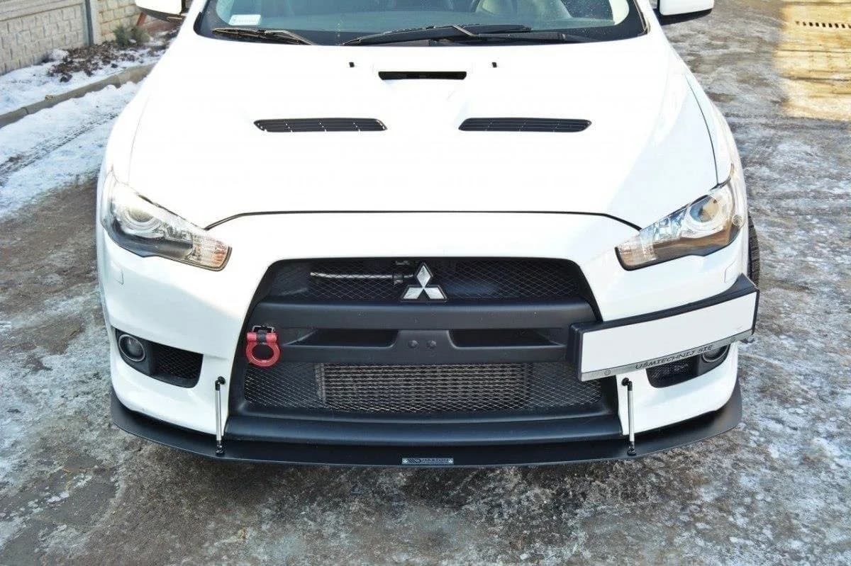 Передній сплітер Racing Maxton Mitsubishi Lancer Evo X V.2 - фото My Tuning Lab