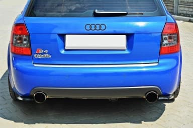 Задні сплітери boczne Maxton Audi S4 B6 Avant (чорний глянець) - фото My Tuning Lab