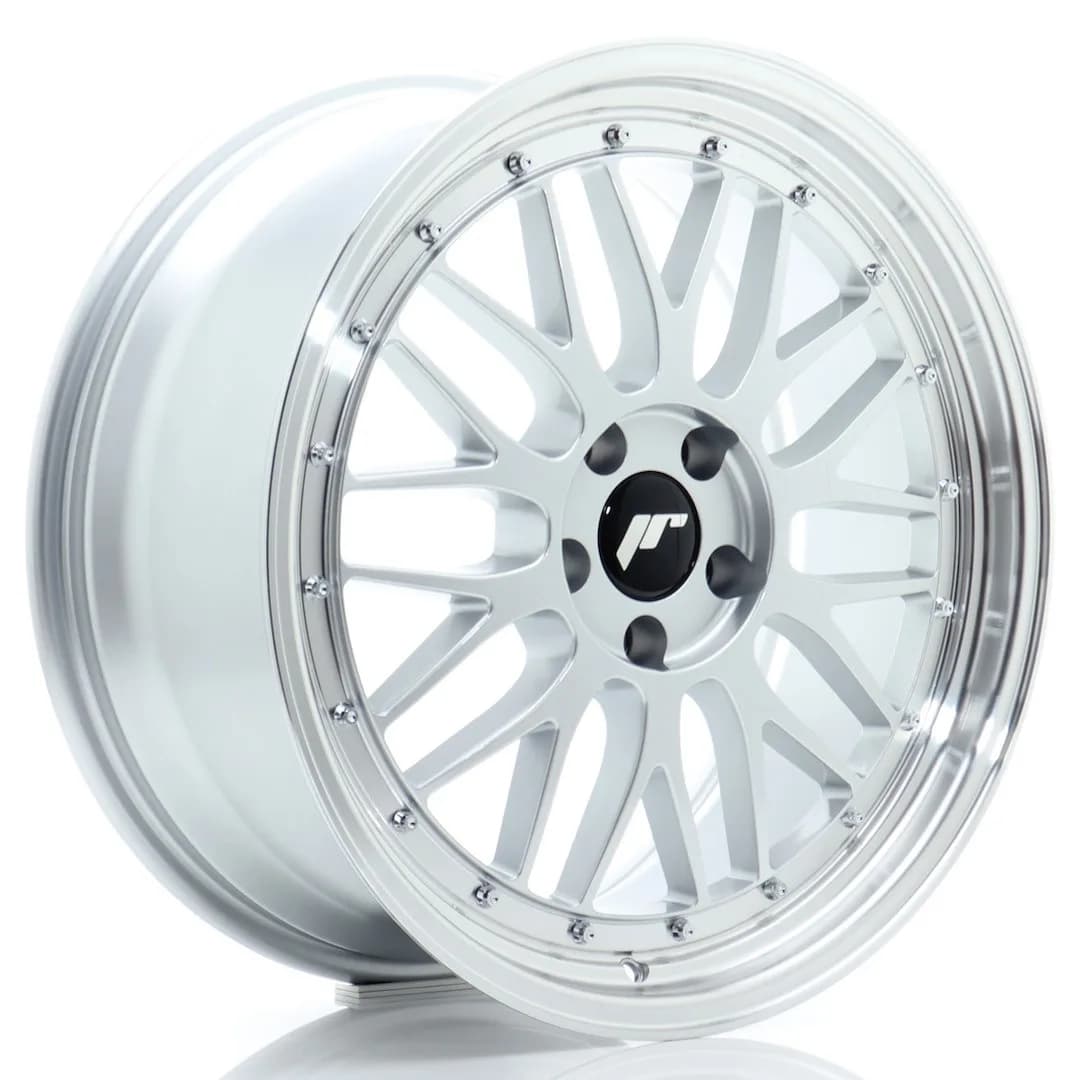 Легкосплавний диск 19" Japan Racing JR23 19x8,5 ET41 5x112 насичений срібний з фрезерований кант - фото My Tuning Lab