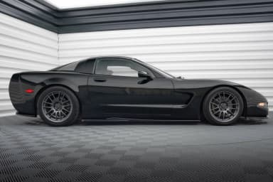 Накладки на пороги Maxton Chevrolet Corvette C5 - фото My Tuning Lab