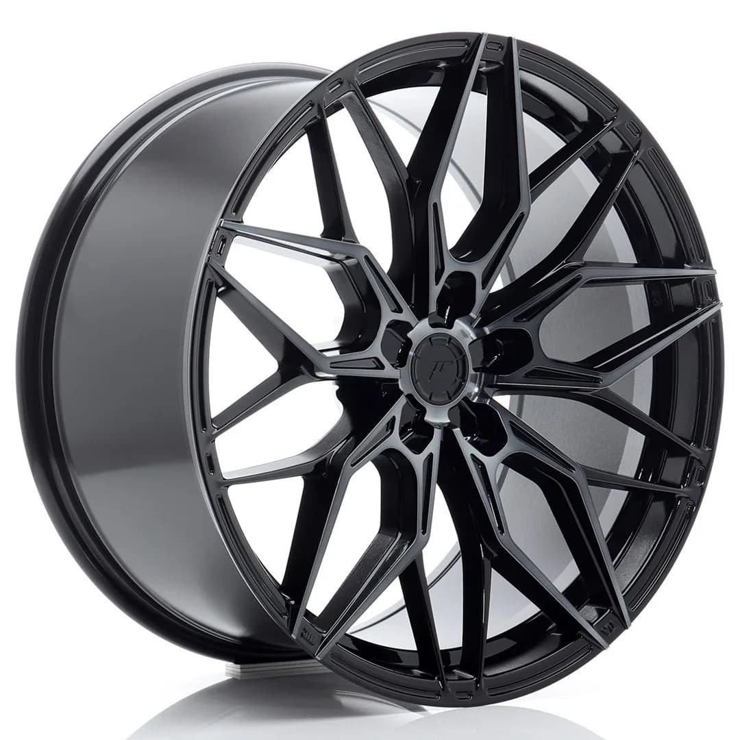 Легкосплавний диск 20" Japan Racing JR46 20x10 ET35 5x112 чорний Machined - фото My Tuning Lab