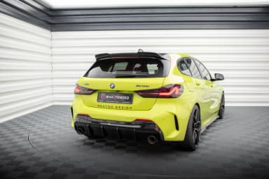 Задня накладка V.3 Maxton BMW 1 F40 M-пакет/ M135i / 128ti (версія з одинарними вихлопами з двох сторін) - фото My Tuning Lab