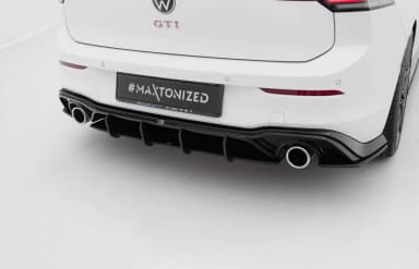 Задній дифузор Street Pro V.5 Maxton Volkswagen Golf GTI Mk8 - фото My Tuning Lab