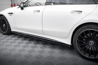 Накладки на пороги Maxton Mercedes-AMG GT 43 4 Door Coupe V8 Styling Package X290 - фото My Tuning Lab