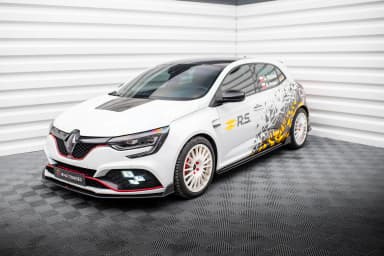Накладки на пороги Street Pro Maxton Renault Megane RS Mk4 - фото My Tuning Lab