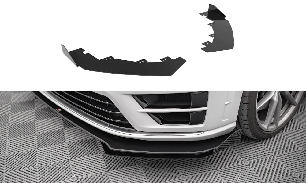 Front Flaps Maxton Volkswagen Golf R Mk7 - фото My Tuning Lab