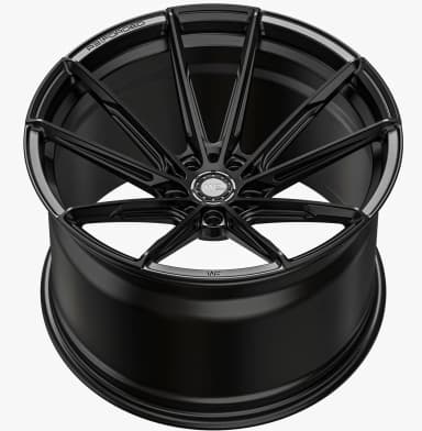 Легкосплавний диск 19" Wheelforce RACE.THREE 19x9,5 ET21 5x112 глибокий чорний - фото My Tuning Lab