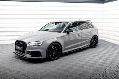 Накладки на пороги V.2 Maxton Audi RS3 8V Sportback Facelift - фото My Tuning Lab
