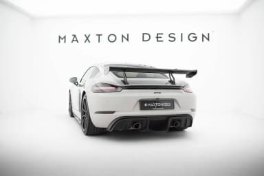 Karbonowy Spoiler Z Górnymi Mocowaniami V.2 Maxton Porsche 718 Cayman 982c - фото My Tuning Lab