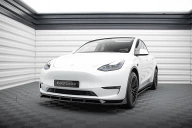 Передній сплітер V.2 Maxton Tesla Model Y - фото My Tuning Lab