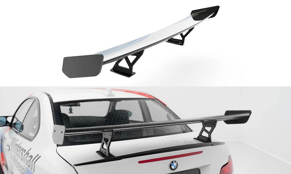 Karbonowy Spoiler Z Wewnętrznymi Wspornikami V.2 Maxton BMW 1 M E82 - фото My Tuning Lab