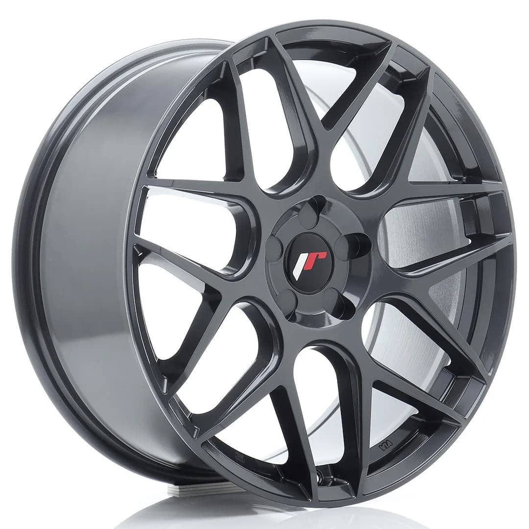 Легкосплавний диск 19" Japan Racing JR18 19x8,5 ET35 5x120 насичений сірий - фото My Tuning Lab