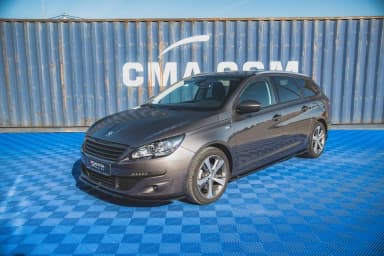 Накладки на пороги Maxton Peugeot 308 SW Mk2 - фото My Tuning Lab
