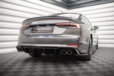 Задні сплітери Boczne Maxton Audi S5 Coupe / Sportback F5 - фото My Tuning Lab