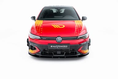 Передній сплітер Street Pro Maxton Volkswagen Golf GTI Clubsport Mk8 Facelift - фото My Tuning Lab
