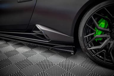 Накладки на пороги Maxton Lamborghini Huracan EVO - фото My Tuning Lab