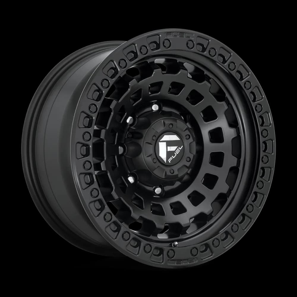 Легкосплавний диск 18" Fuel Zephyr 18x9 ET-12 6x139,7 матовий чорний - фото My Tuning Lab