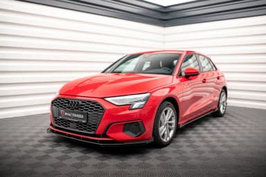 Front Flaps Maxton Audi A3 8Y - фото My Tuning Lab